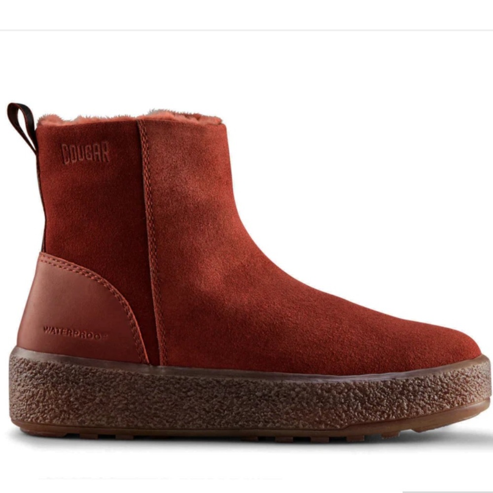 Cougar Broom Suede - Russet